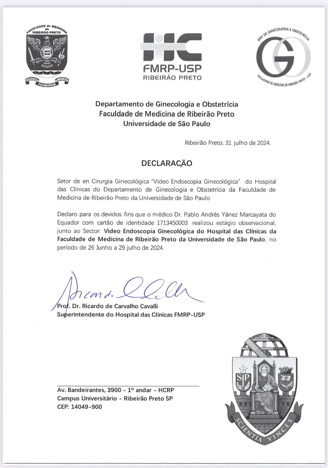 Certificados Internacionales